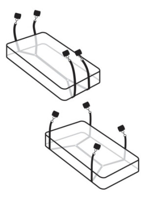 Wraparound Mattress Restraints